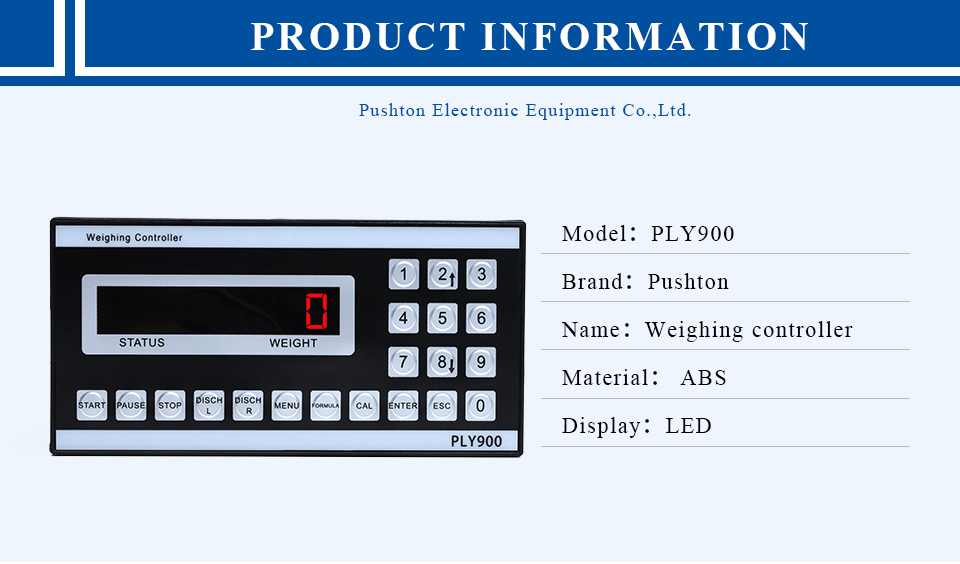 PLY900 Weighing Controller	