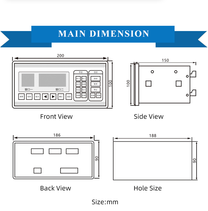 XK3160P Weighing Controller