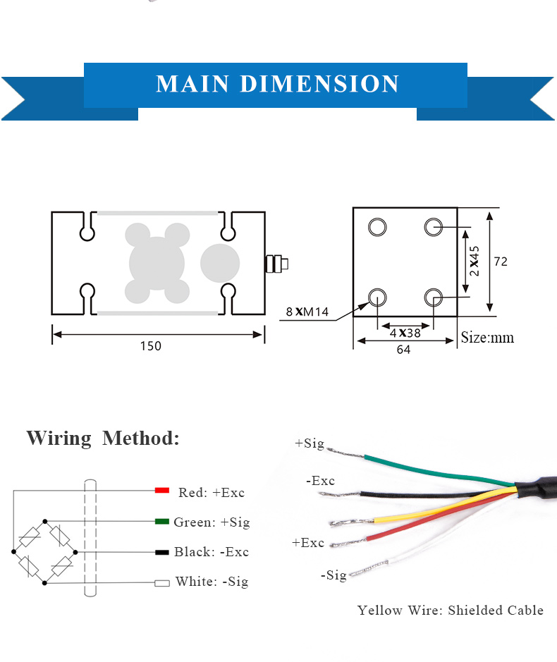 PSD-X8 Load Cell